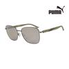 Puma Sunglasses PU0321S 003 Square Metal UV Protection Women Men
