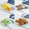 Frog Duck Dog Refrigerator Sticker Plush Animal Magnet Short Plush Decor Home