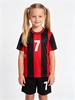 26/27 Unisex Blank Soccer 2‑Piece Set, Kids Adults Parent‑Child Kit, Custom No.1 7 8 9 10 for School Outdoor Team Sports stripe