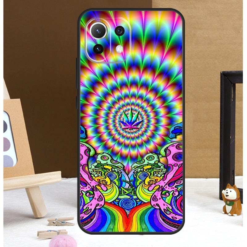Colourful Psychedelic Trippy Art Case For Xiaomi 15 14 Ultra 13T 14T 15T 17 Pro Max POCO F7 Pro F5 F6 X5 X6 X7 F8 Ultra Cover