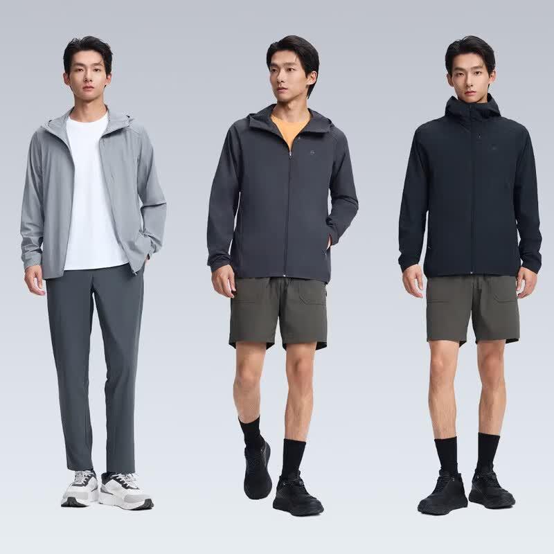 Pioneer Camp Men's Ice Pulse Ultra-Thin Sun Protection Hoodie