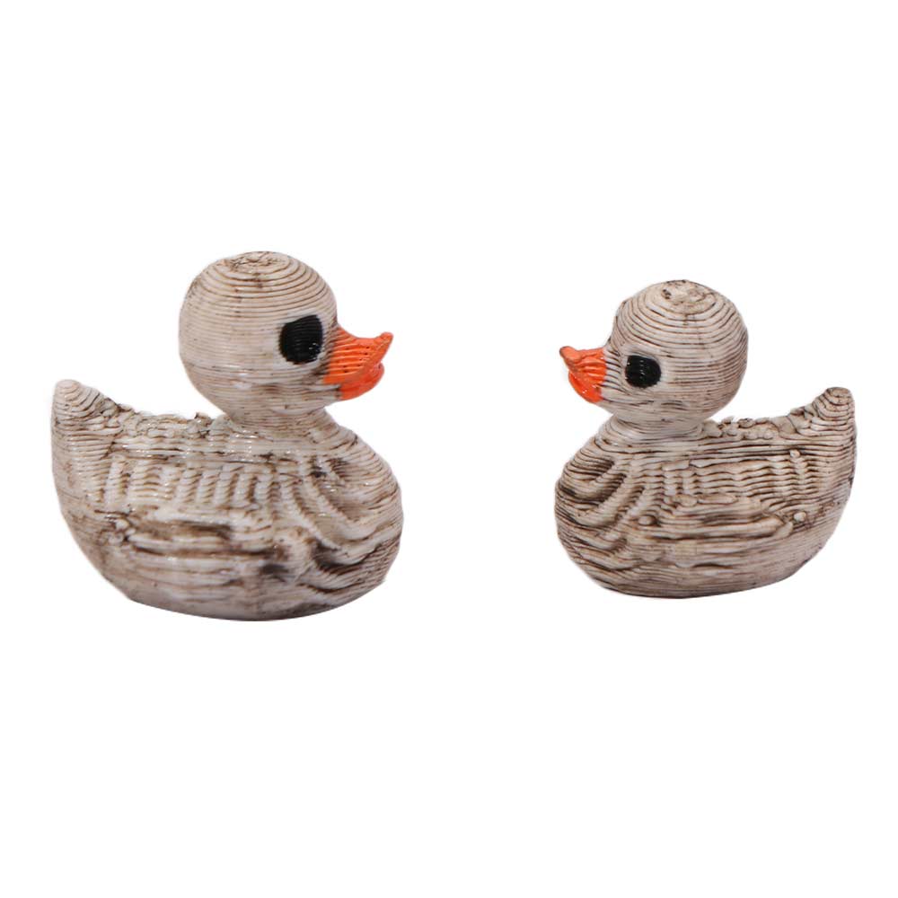 Gothic Style Halloween Skeleton Duck Statue 3D Printed Halloween Decorations  Home Office