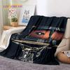 Drum Kit Drum Stand Set Music Instruments Soft Flannel Blanket for Beds Bedroom Sofa Picnic,Throw Blanket Outdoor Leisure Gift