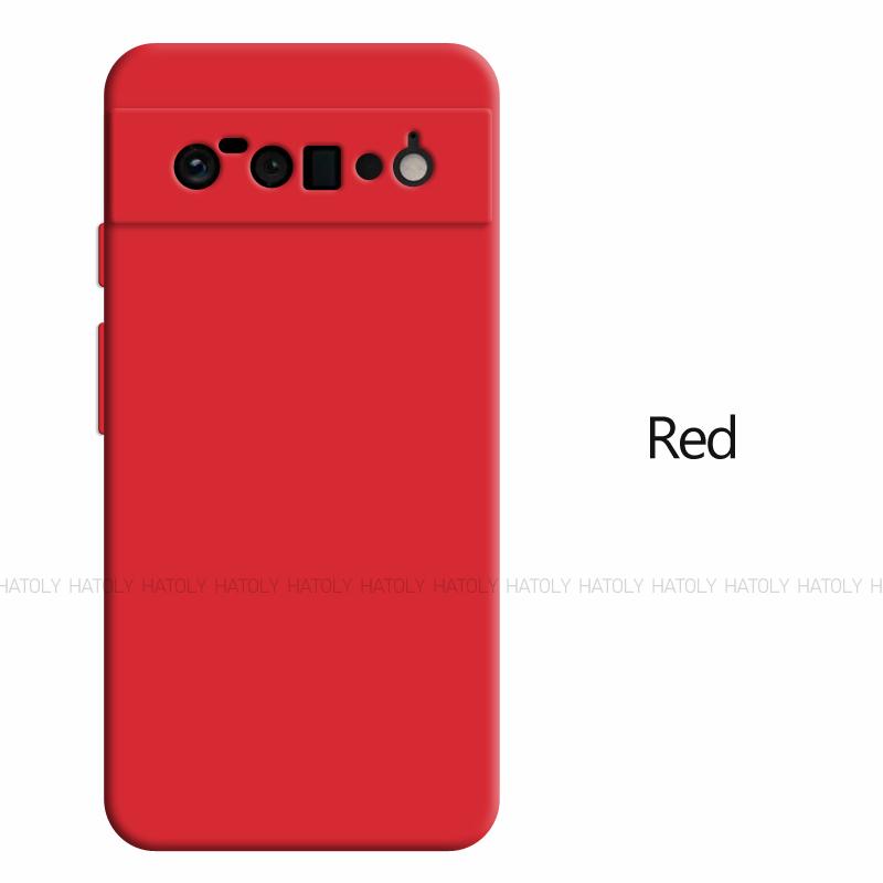 

Чехол для Google Pixel 6 Pro Чехол для Google Pixel 6 Pro Противоударный роскошный чехол для телефона из жидкого силикона TPU для Google Pixel 6 Pro Pixel 6 Pro красный