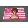 WENWELL Ice Rapper Spicy flag 3x5 Ft Outdoor Indoor,pink Icespice Poster n flag tapestry for Bedroom Living room dorm wall with Brass Grommets Vivid