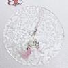 Simulation Fish Mobile Phone Chain Crystal Beads Beaded Keyring Keychain Charms  Festival