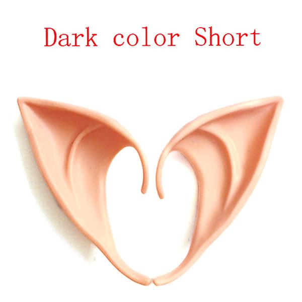 1Pair Christmas Angel Dress Up Elf Ears Fairy Cosplay Accessories Halloween Festive Party Latex Soft Harmless False Ears Props