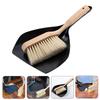 Multi-function Dust Pan Desktop Broom Bamboo Mini with Dustpan The Pet Small and