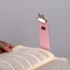 Compact USB Rechargeable Book Light - Portable, Eye-Friendly, Folding Clip Lamp for Reading