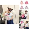 Trendy Modern Cartoon Princess Backpack Breathable Pu School Bag For Kids