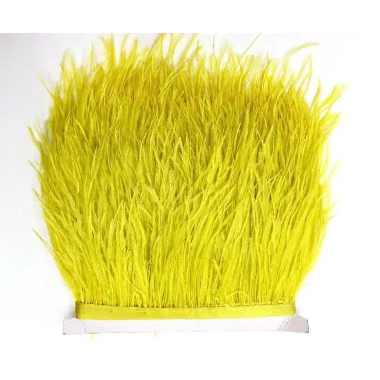 Feather5m Ostrich Hair Fringe Feather Trims Stage Costume Accessories Manufacturers