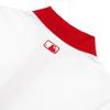 New MLB Polo Shirts Women's White 3FPQ03023-43RDS