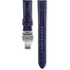 Seiko Men's Watch Genuine Leather Crocodile Pattern Band 20mm Width 18mm Buckle Navy RS05C20NY