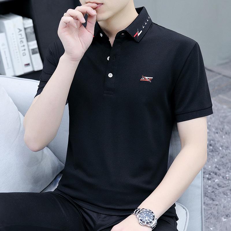 2026 Men's Short Sleeve Polo T-Shirt, New Style Lapel Casual Top