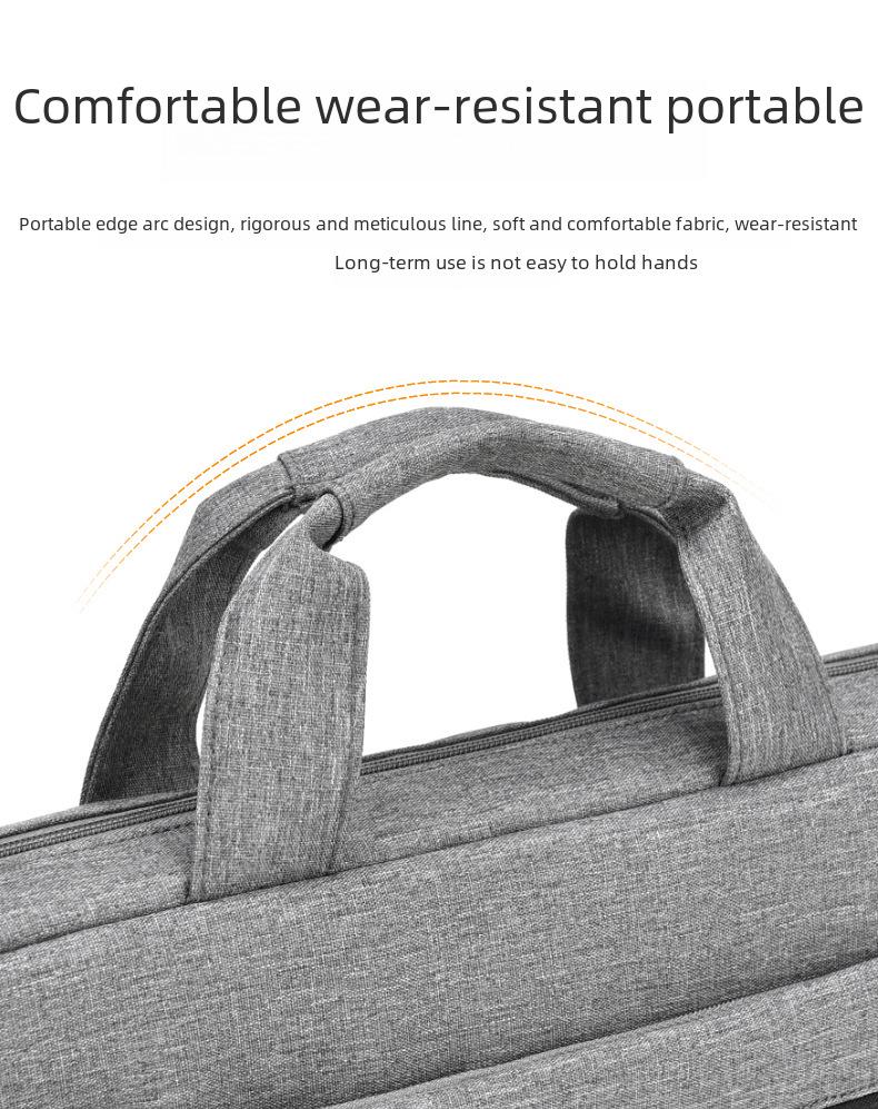 Servietă antișoc cu un singur umăr pentru laptopuri de 15,6 inchi - Compatibilă Huawei și Dell