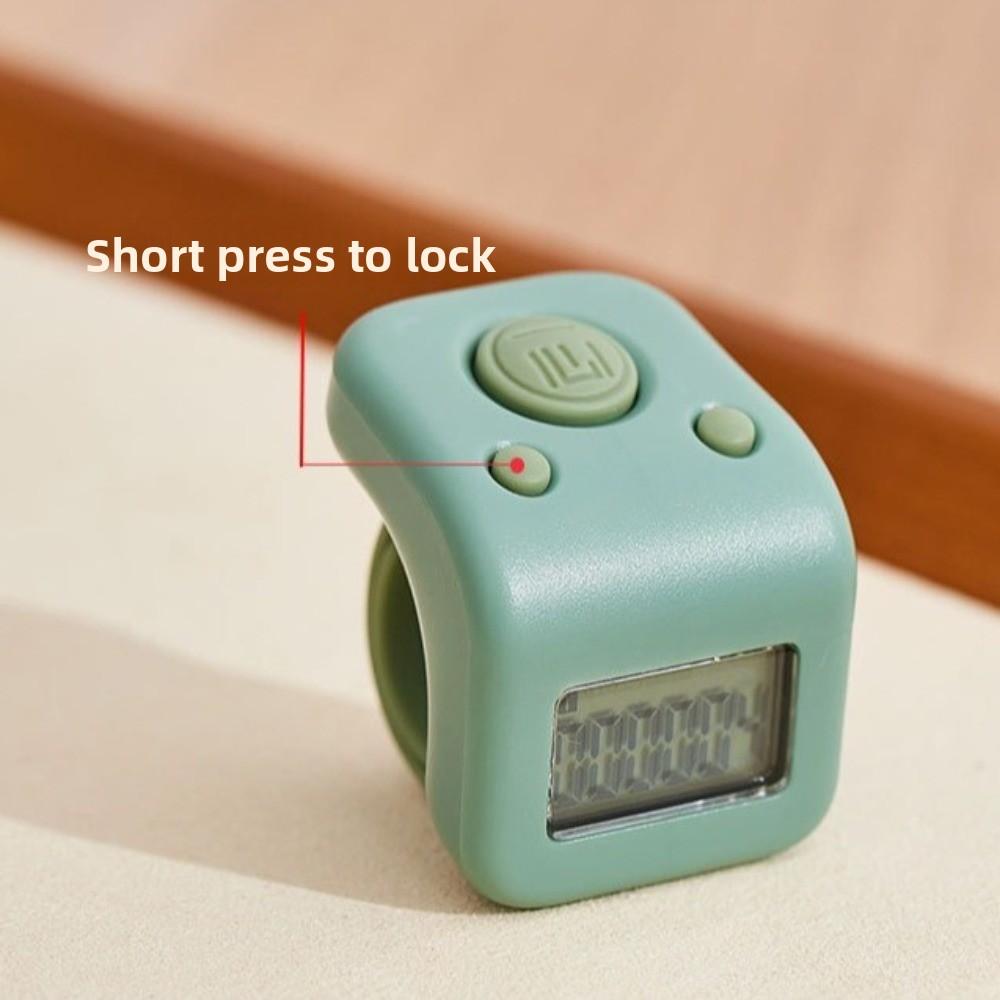 6 Digits Number Handheld Tally Counter Waterproof Finger Counters for Swim Laps