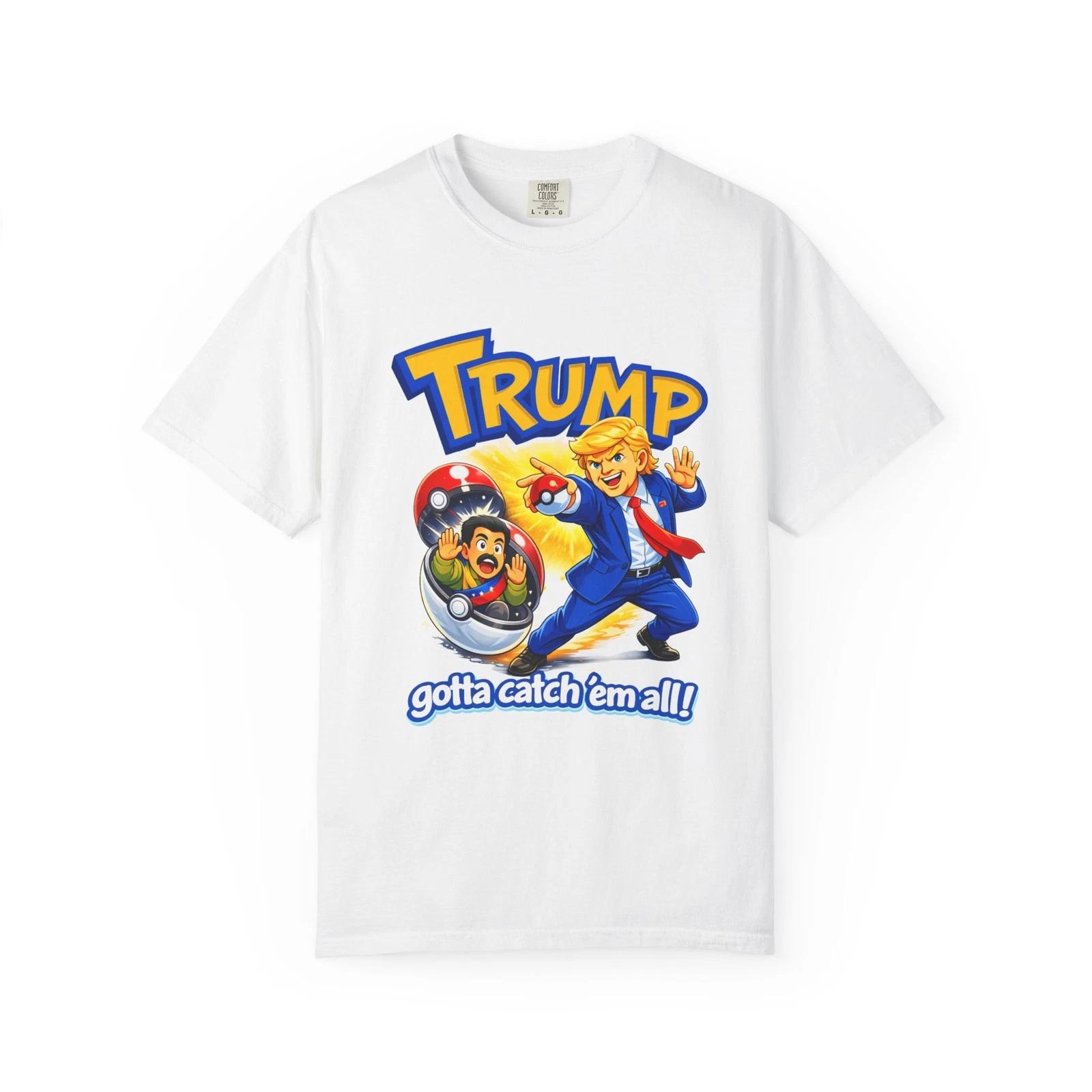 Funny Political Cartoon Parody T-Shirt Bold Satire Humor Tee XL