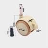 4Pcs Furniture Crib Swivel Casters Cabinet Wheels With Brake Nylon Furniture Support Leg For Chairs Baby Bed Trolley