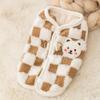 Winter Warm Fleece Vest for Pet Dogs Soft Chihuahua Bichon Puppy Kitten Clothing Girls Dog Costume Cardigan Soft Pet Apparel