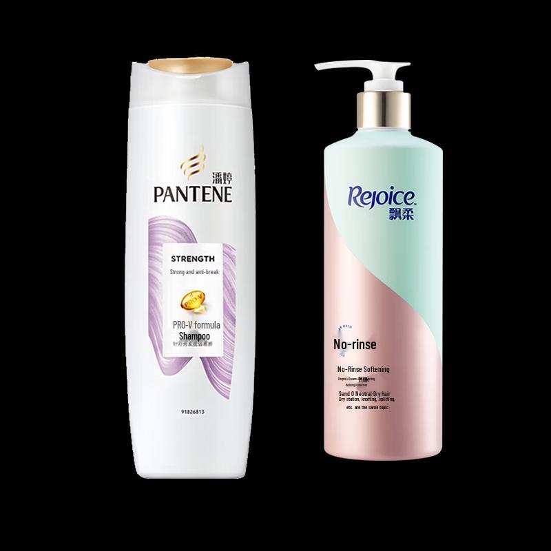 

Pantene Strong & Anti-Breakage Shampoo & Ginseng Leave-in Conditioner Set