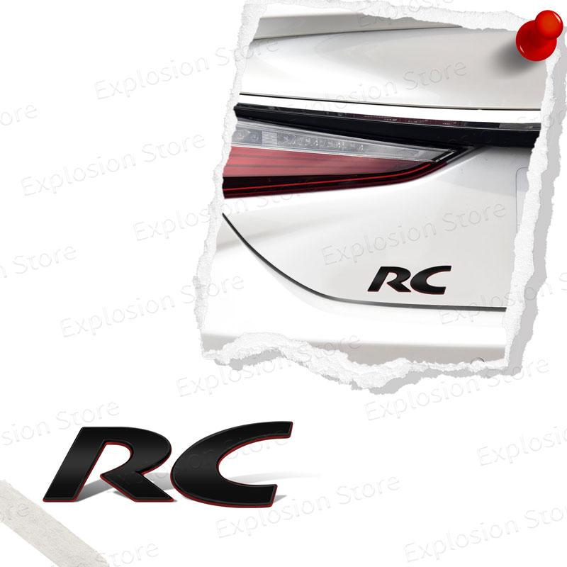 3D Metal Car Decor RC Emblem Rear Trunk Badge Fender Sticker Body Decals For RC Sport 301 308 307 208 5008 107 206 207