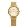 [Timex] Trend Watch Quartz Water Resistant Mineral Glass Gold Dial TW2W19300 Unisex