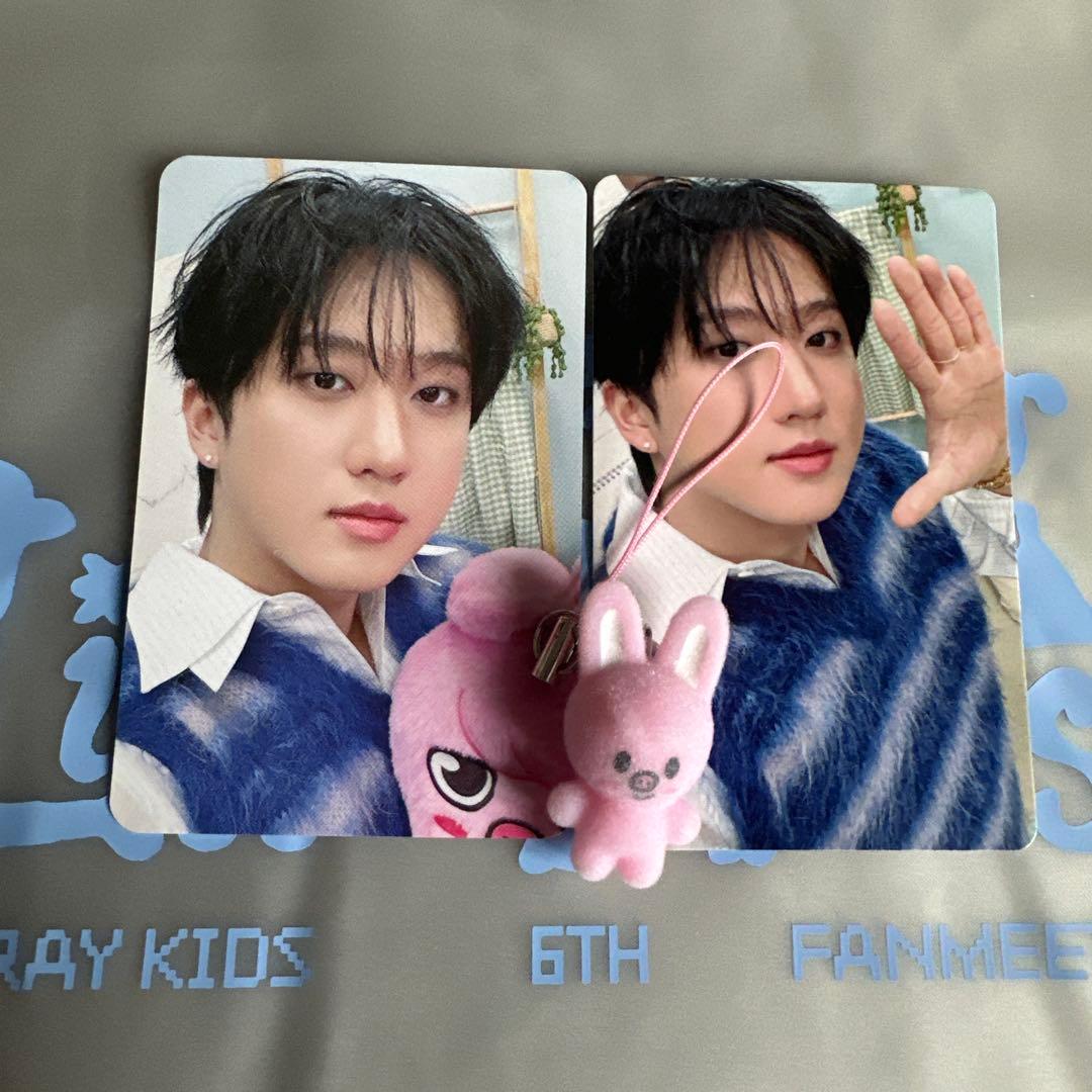 [USED] Stray Kids Fan Meeting Photocard & Keychain