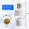 Adjustable Smart Delay Infrared LED Lamp Holder for Stairway and Corridor (E27 Screw Type, Human Body Induction, Radar Sensor).