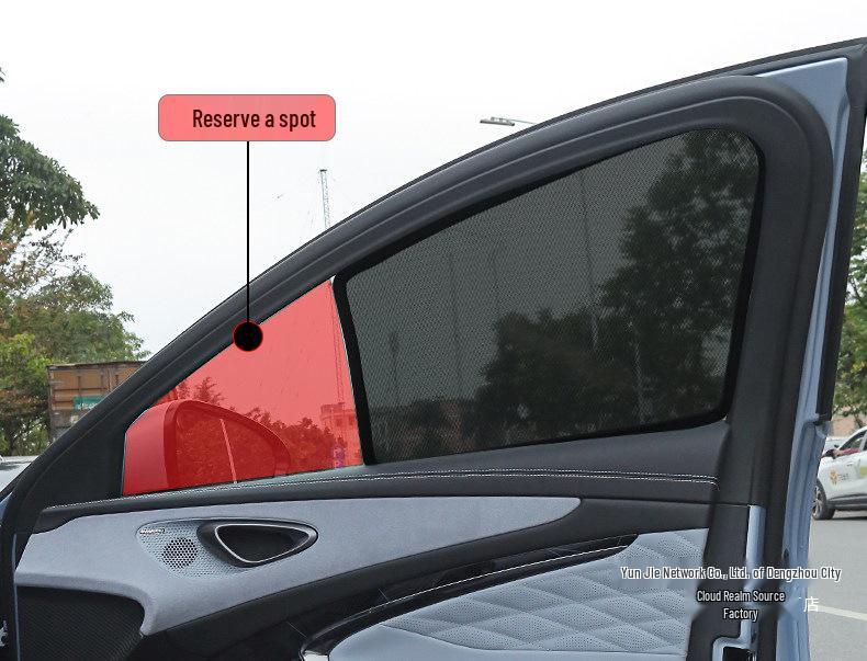Cloud Realm Sunshade: Heat Insulation Screen for 22-25 Seal EV Front Windshield & Side Windows, Privacy for Car Interiors.