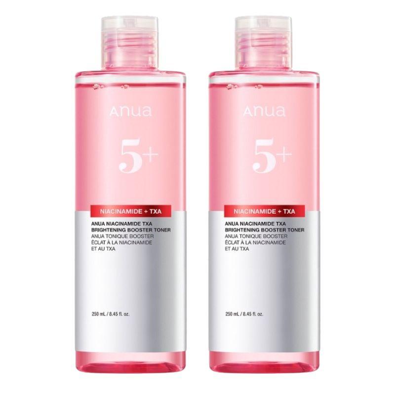 Anua Niacinamide TXA Brightening Booster Toner 250ml with Niacinamide 5%, Tranexamic Acid 1000ppm, Kojic Acid & Glutathione