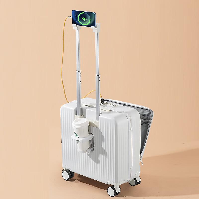 Oumanfei 18-inch Front-Opening Carry-On Suitcase 18 inch