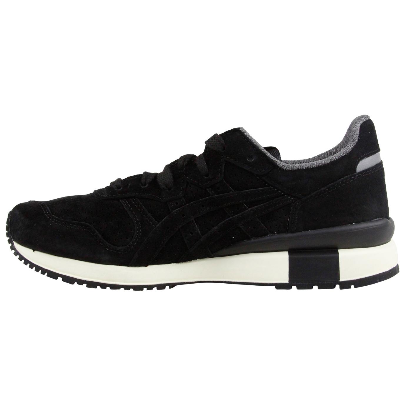 

ONITSUKA TIGER Ally Leather Удобные Универсальные Нескользящие Прочные Низкие Повседневные Кроссовки Унисекс Черные D701L-9090 38