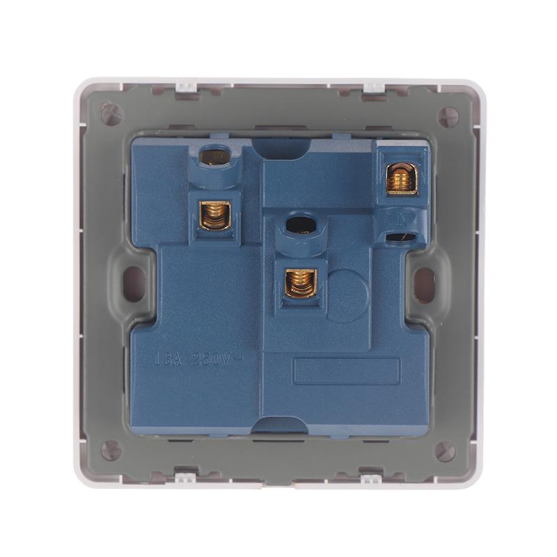 Universal Wall Socket With Led Light Switch 5 Hole Usb Wall Power Socket