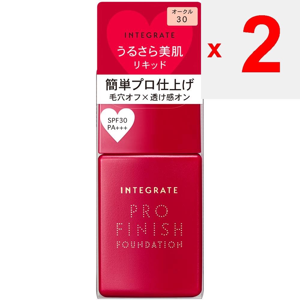 Shiseido INTEGRATE Pro Finish Liquid OC30 30ml Skin Makeup Use after preparing your skin with a makeup base or other foundation. Shake the container w