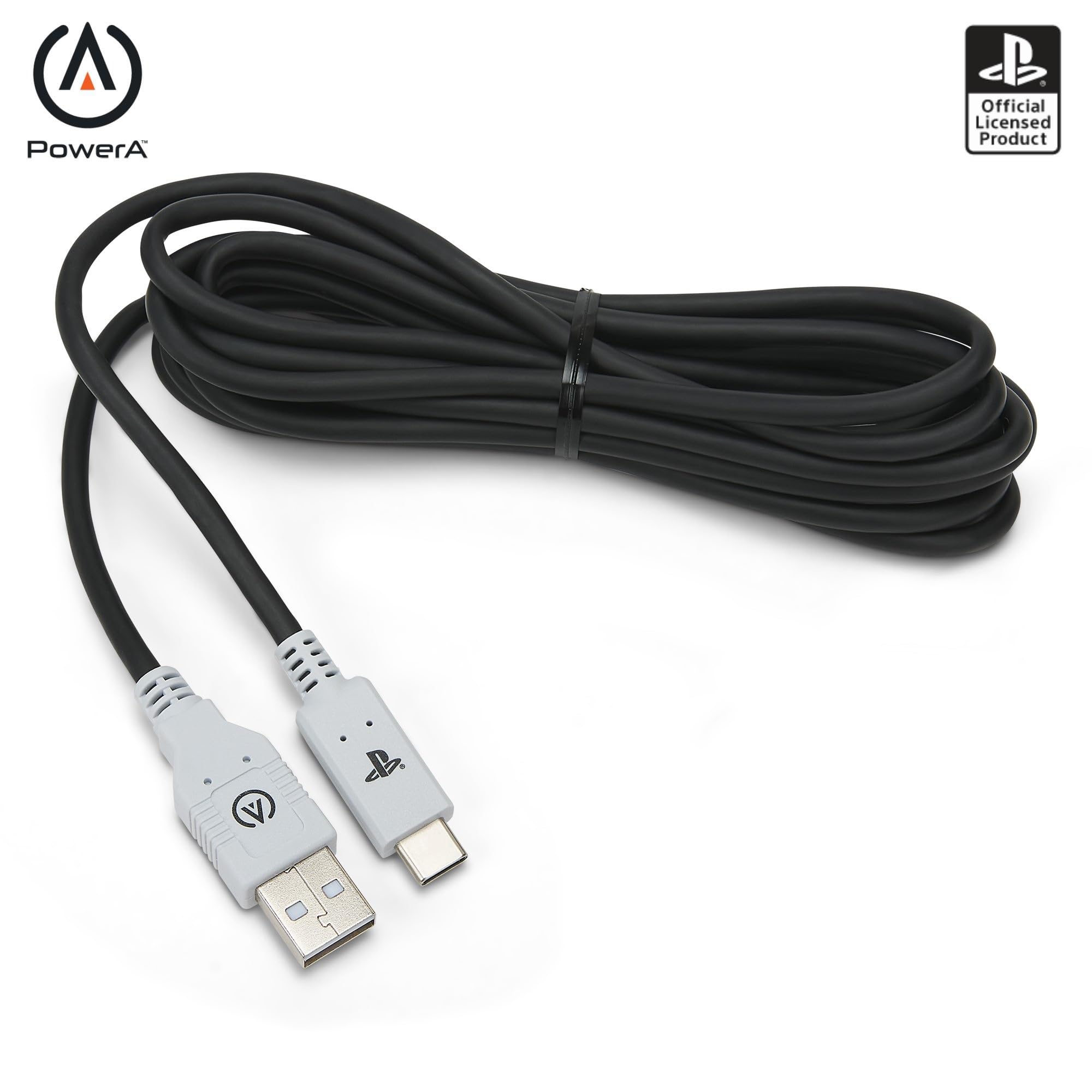 

Официально лицензированный кабель для зарядки PowerA для PlayStation 5 PS5 Year [Продукт PlayStation] USB-C PSAC0359JP-01 [2 Гарантия] чёрный