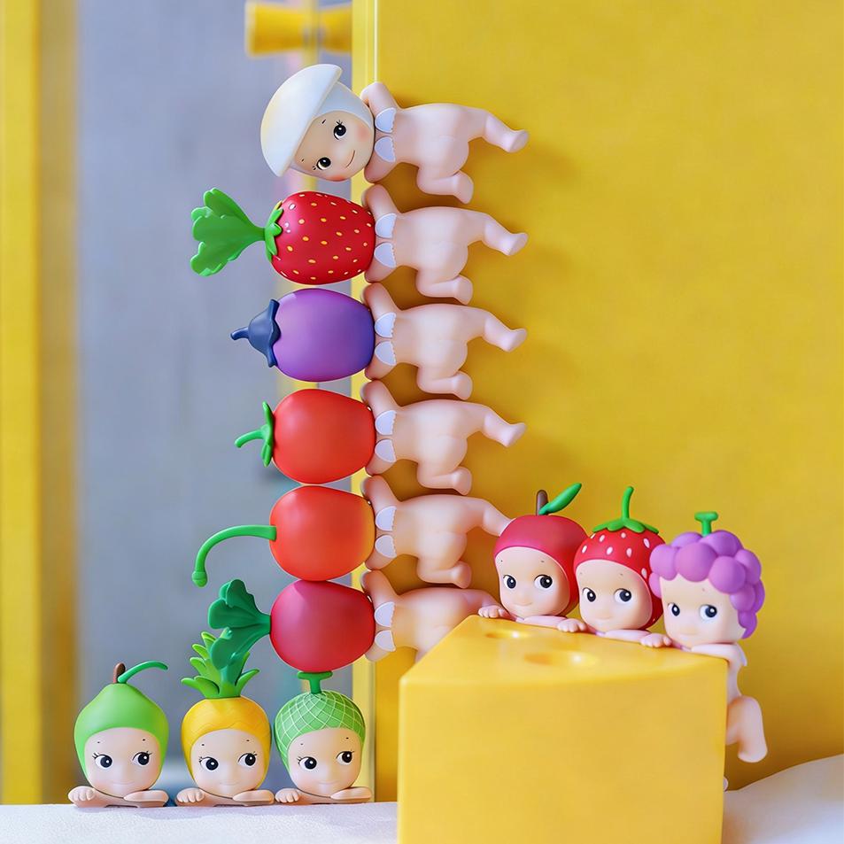 Fruit Animal Blind Box Mini Figure Party Series Blind Box Trendy Play Decoration Creative Kid Birthday Christmas Gifts