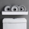 Space-Saving Over-the-Toilet Storage Rack - No-Drill, Multi-Function Bathroom Organizer for Shampoo & Cosmetics