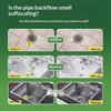 Odor Removal Sewer Cleaner Scented Gel Airs Freshener For Sinks Drains Gel Water Film Soluble In Water For Kitchen For Bathroom