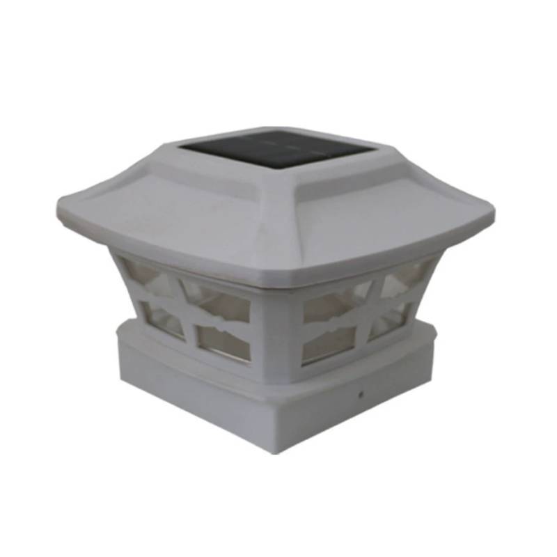 Solar Post Lantern With Led Light For Garden Pathway Outdoor Yard Decor