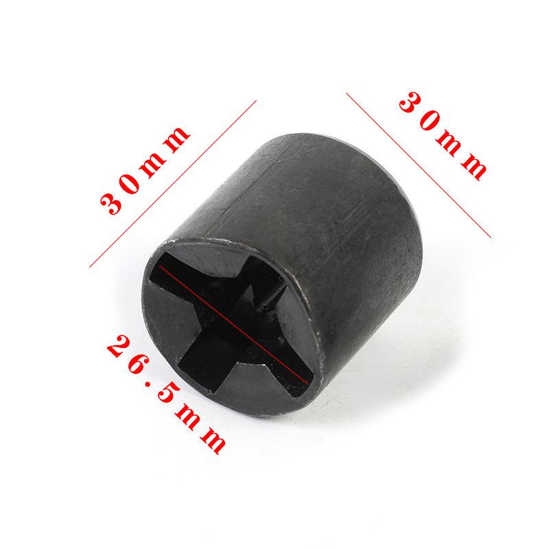 Household Electric Drill Adapter Impacts Wrench Adapter Thickened Car Electric Wrench Jack Socket Labour Saving Gear