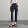 Women's High-Waisted Tapered Cropped Casual Pants