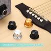 Uxcell Buton Potențiometru Aluminiu Control Volum Ton Buton Tip Pălărie Înaltă cu Cheie Hexagonală pentru Audio Muzical Auriu 4 Bucăți 1/4" În Formă de L pentru Chitară, Instrument,