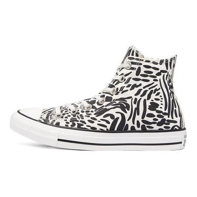 Chuck Taylor All Star Hi Comfortable High-Top Canvas Shoes Unisex Sneakers Black White 571080C