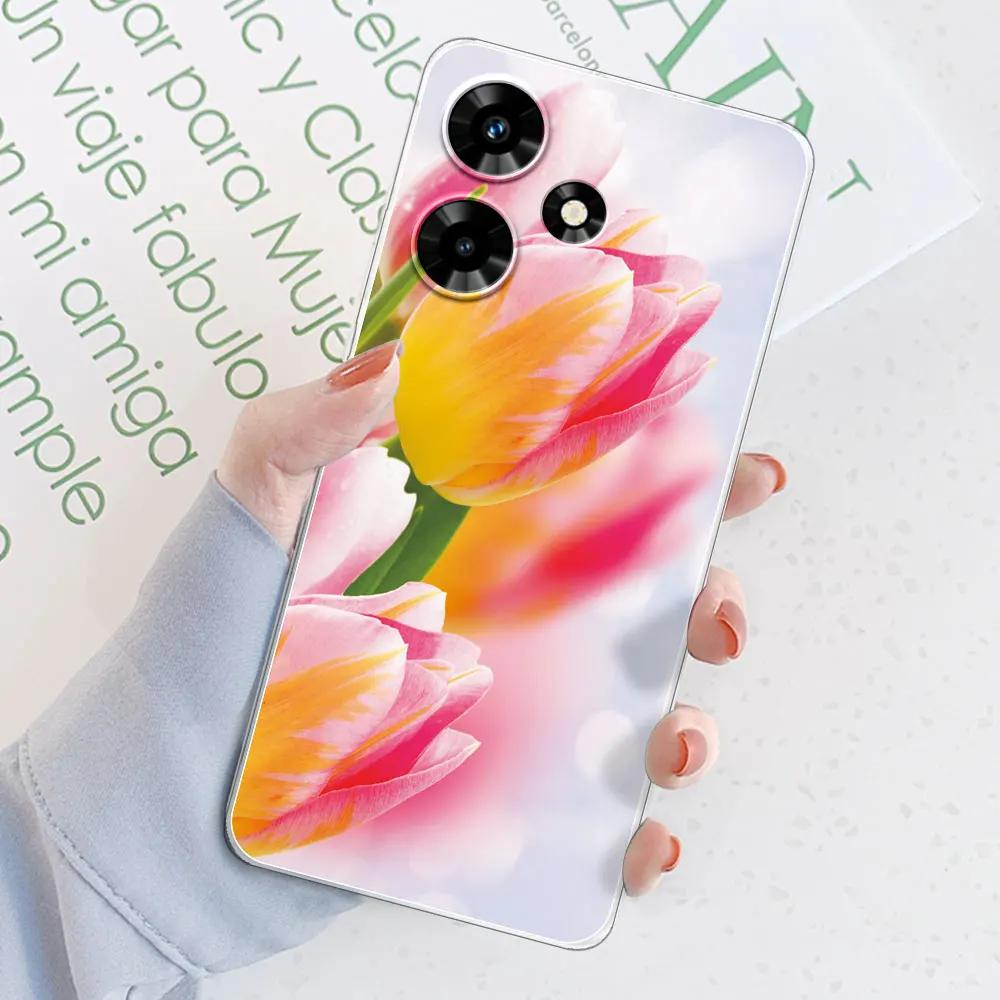 For Infinix Hot 30 Case Cover For Infinix Hot 30i 30i NFC Clear Soft Silicone Protect Phone Case For Infinix Hot 30 Play Coque