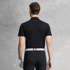 FILA Golf Series Simple Comfortable Cool Touch Polo Shirt Men tops Deep-Black A11M625138FBK