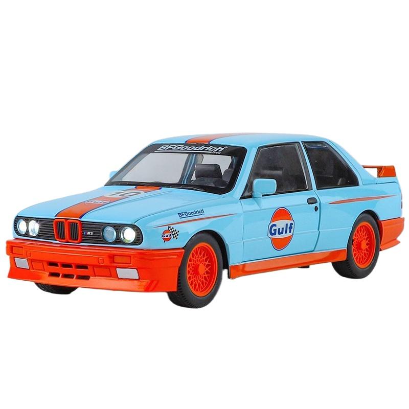 

1/24 BMW 1988 M3 E30 Alloy Sports Car Model Diecasts Metal Interior Decoration Trendy Toys Ornaments Holiday Gifts with Boyfriend синий