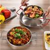 Kitchen Paella Pan Smart Utensils Kitchenware Skillet Frying Stove Home Things Stainless Steel Nonstick Cooking Tools Pancake