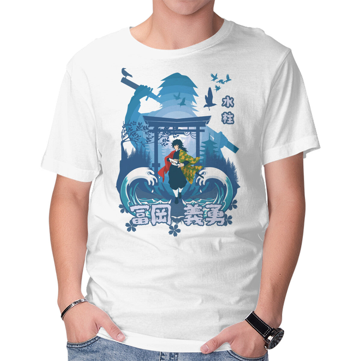Unisex Crew Neck T-Shirt Don t Cry Don t Despair Graphic Short Sleeve Casual Tee L