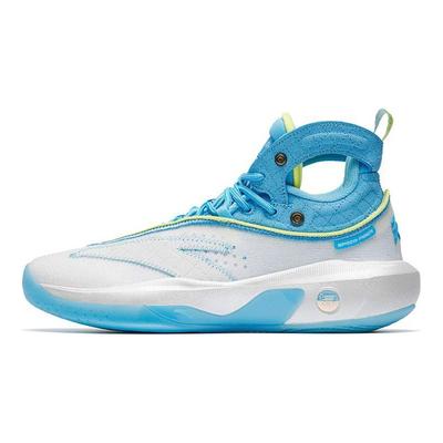 KT8 Thompson 8 Basketball Shoes Men Sneakers White Blue Yellow 112241101-1
