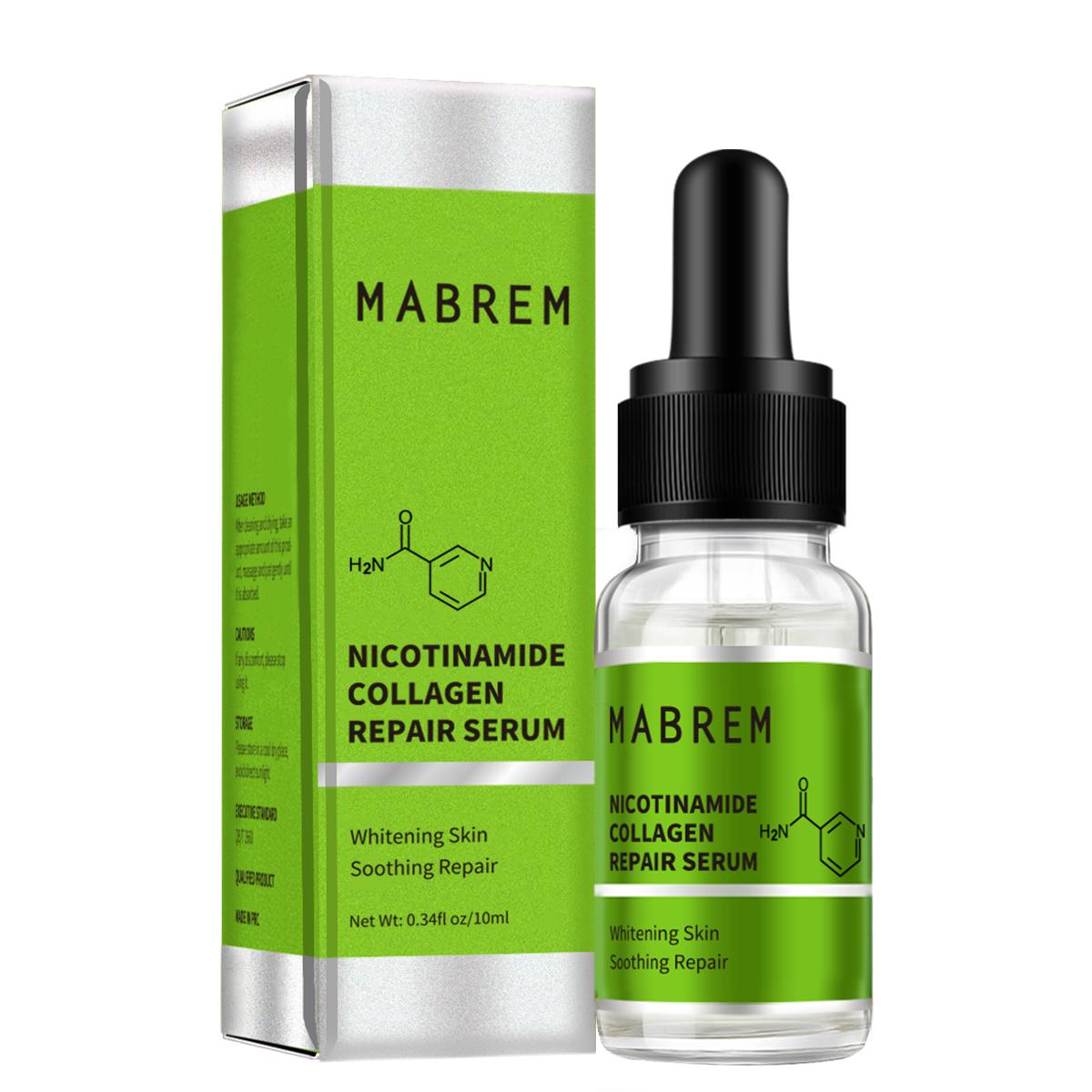 

Сыворотка MABREM с Ниацинамидом - Осветляющая и Антивозрастная Сыворотка для Сияния 1pcs